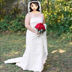 Rosa Clara Two Lace Beaded Wedding Gown